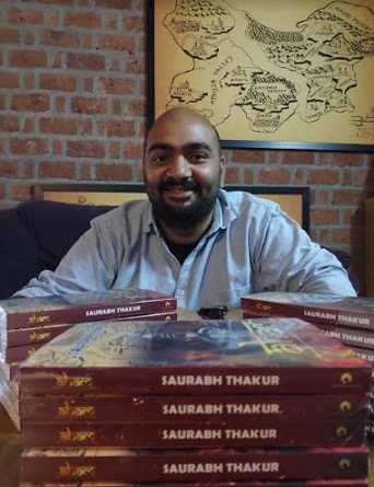 Saurabh Thakur and his book 'Aham'
