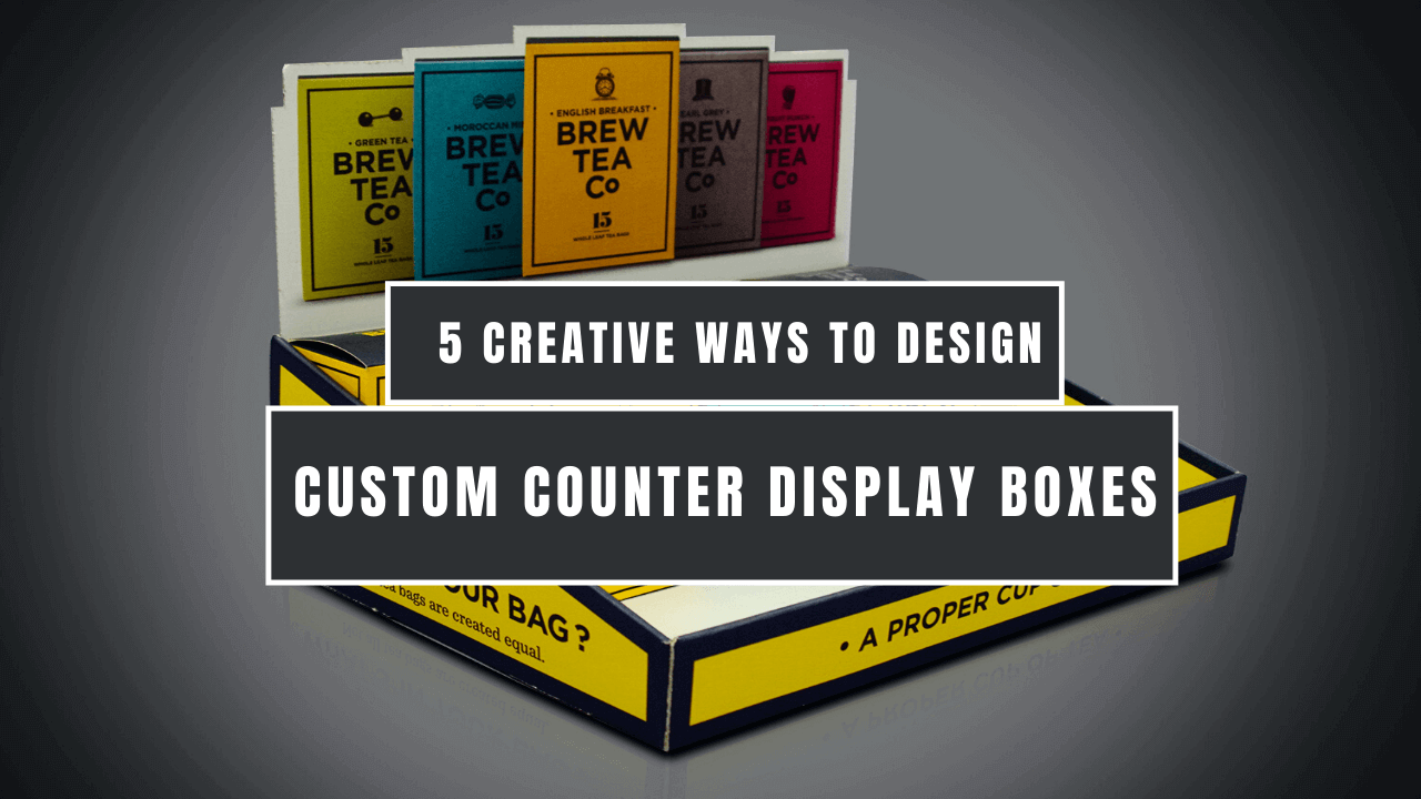 Counter display boxes