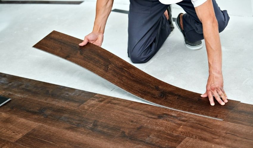 Install vinyl plank flooring