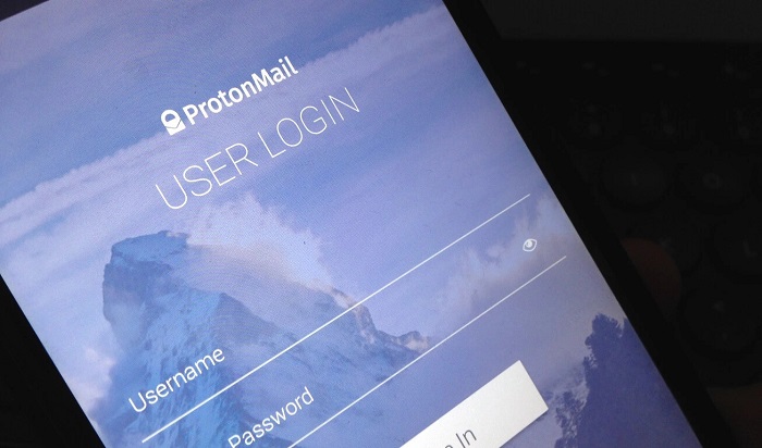 sign into your ProtonMail account
