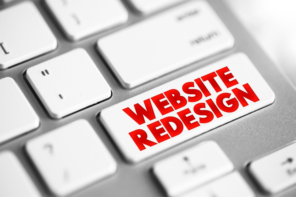 redesign a website