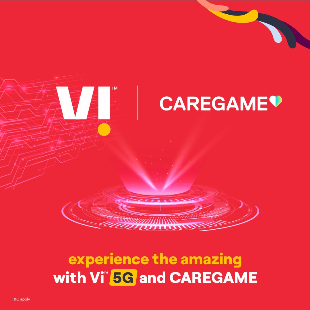 Vi Partners with CareGame to Bring India’s first ever Mobile Cloud Gaming Service at IMC 2022
