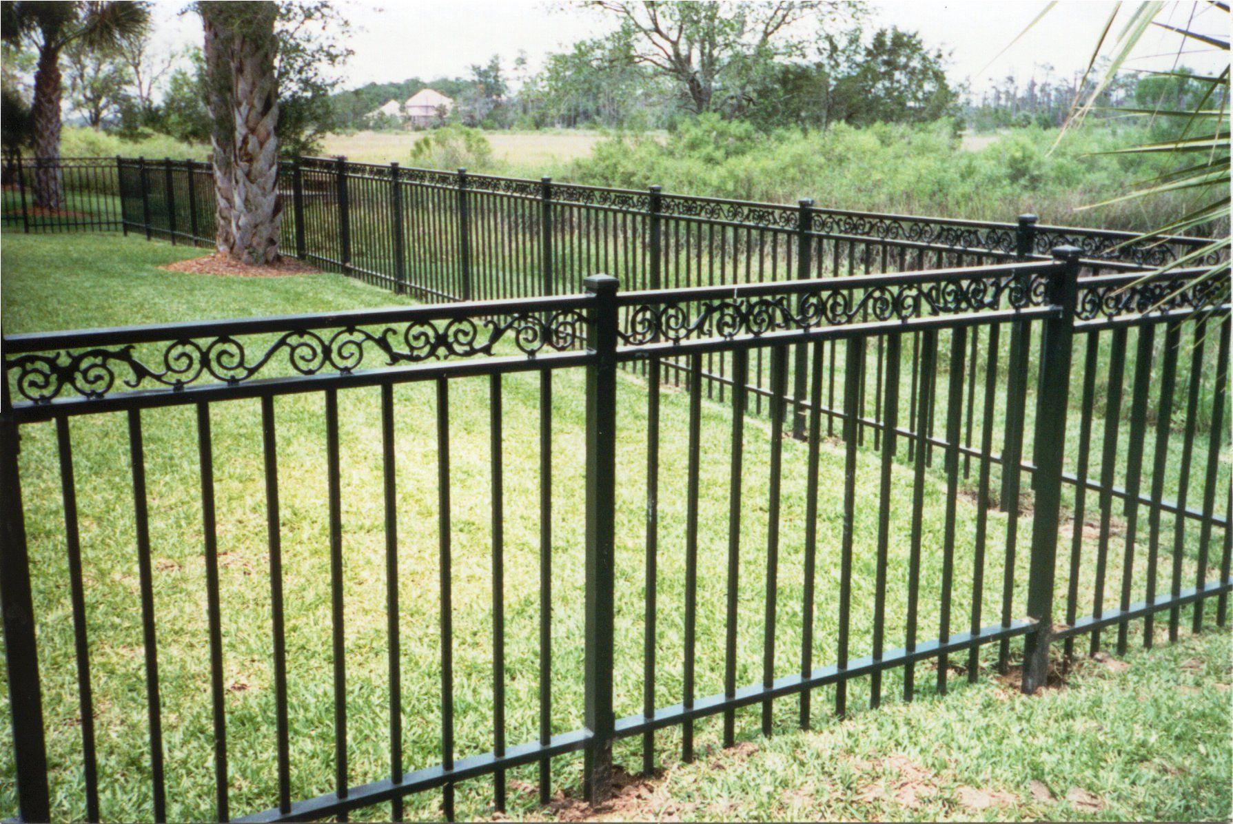 install a wrought iron