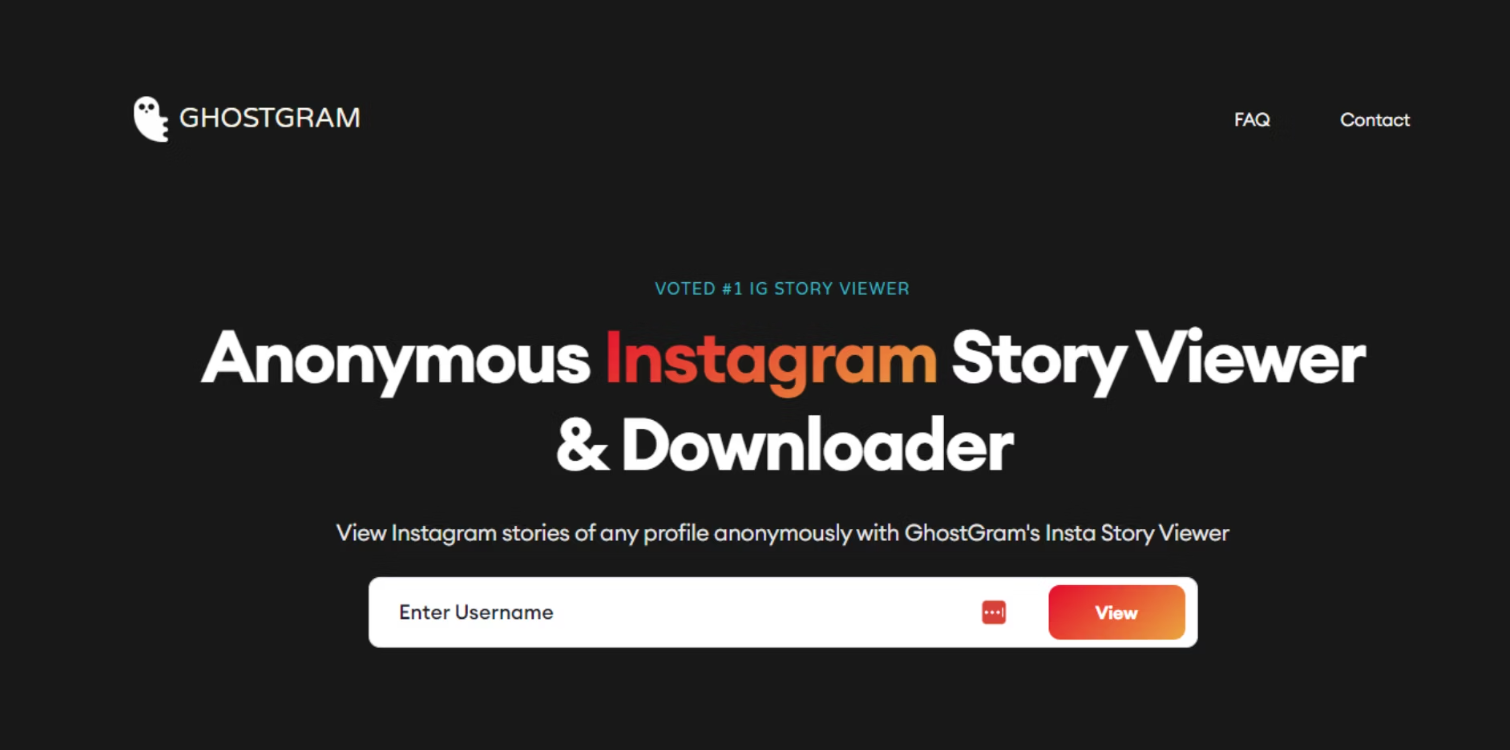 GhostGram: The Ultimate Tool for Anonymous Instagram Viewing