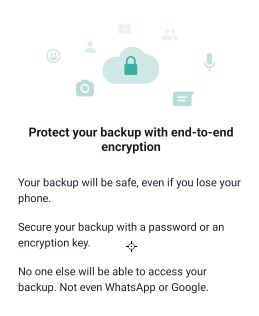 what is end to end encryption in whatsapp